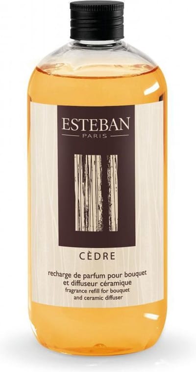 Esteban Classic Cèdre Navulling geurstokjes 500ml