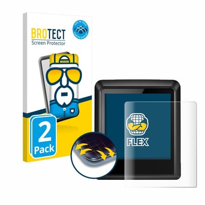 BROTECT - Screenprotector voor Bosch Intuvia 100 - Folie Beschermfolie transparant volledig dekking - 2 Stuks