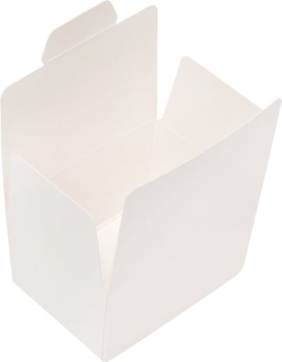 BrandNewCake® Bonbondoosje Wit Glans - 125 gram - 25 Stuks