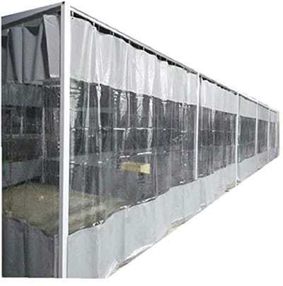 Winddicht Waterdicht Tuin Gordijn voor Buiten - PVC 0,5 mm