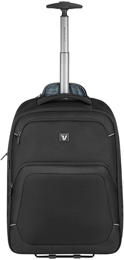 Roncato Gateway Cabin Wheeled Trolley Backpack 17 black