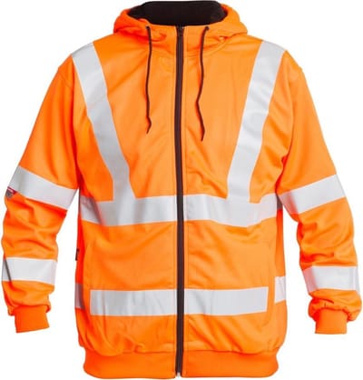 FE Engel Hoodie EN 20471 8010-228 - Oranje 10 - M