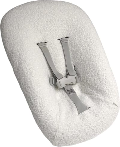 #16 Newborn hoes, Japandi Teddy ecru boucle, Stokke Tripp Trapp.