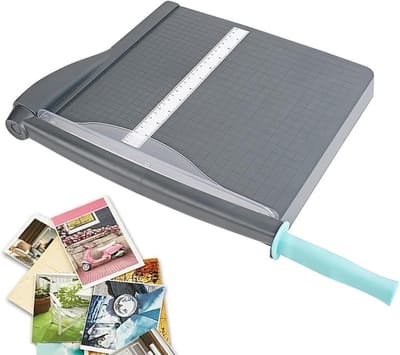 Papier Snijder - Knutsel Snijgereedschap - Scrapbooking Maken - Buigzaam Kunststof Frame - 35x33.5x3 cm - Enkel Kenmerk