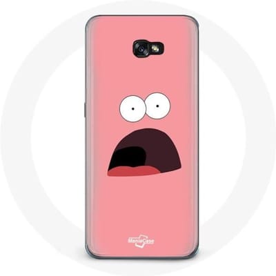Hoesje voor Samsung Galaxy A3 2017 Patrick Star Spongebob Squarepants Roze roze