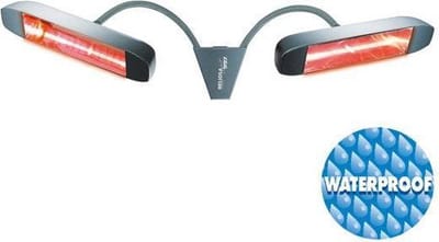 Progretti Heliosa 997 Terrasverwarming / Terrasheater / Buitenverwarming / Serre verwarmer met Amberlight