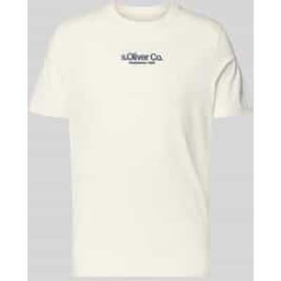 regular fit T-shirt van puur katoen