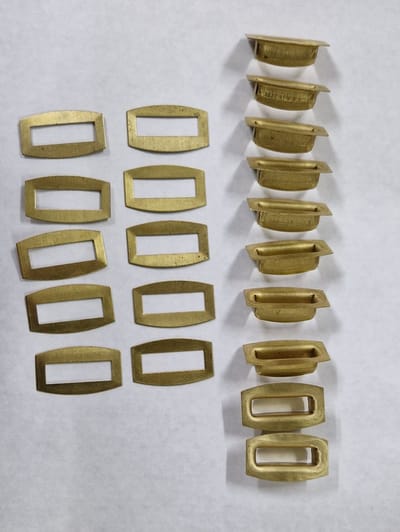 Promission trading - zeilring - koperkleurig - 10 stuks
