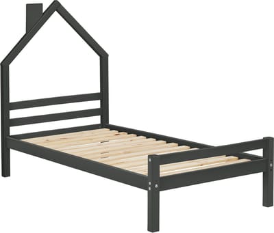 Alpi-Housebed - Grijs Grenen