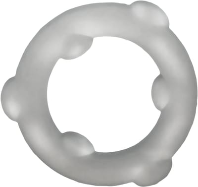 Oxballs - Spinner - Siliconen Cockring - Transparant