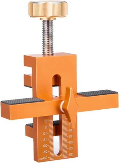 Verstelbare Ondersteuningsarm voor Kastdeuren, Aluminium Montage Jig voor Eenvoudige Installatie van Houten Planken en Deuren, Geschikt voor 7-40mm Dikte