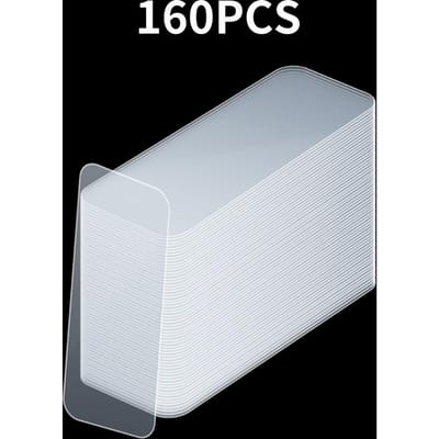 40/80/160 STUKS Herbruikbare Dubbelzijdige Tape Helder Multifunctionele Nano Lijm Naadloos Zelfklevend Waterafstotend Naadloze Sticker