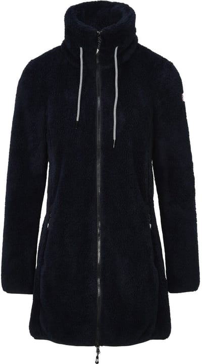 Nordberg Lang Fleece Vest Evelien - Dames - Navy - Maat 4XL