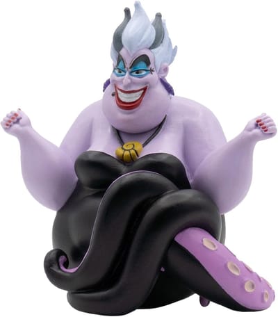 Bullyland 12357 – Speelfiguur en verzamelfiguur Ursula uit De Kleine Zeemeermin – ca. 10 cm – levensecht en detailrijk vormgegeven – ideaal als taartfiguur en klein cadeautje voor kinderen vanaf 3 jaar.
