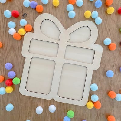 Villa Hip XL Cadeau vulvorm - 25cm - Hout - Sensorisch speelgoed l Open einde l Vultray - Groot - Feest, Verjaardag