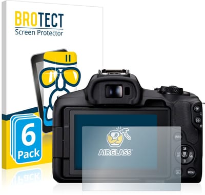 Screenprotector 6 Stuks voor Canon EOS R50 Beschermglas transparant