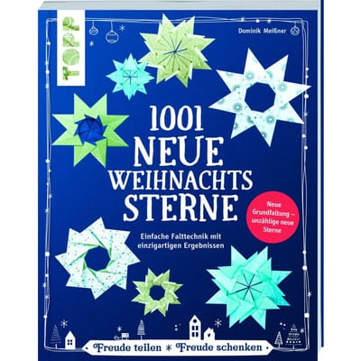 Boek "1001 neue Weihnachtssterne (kreativ.kompakt)"