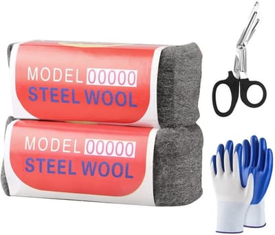 Virtubuy - Steel Wool - Fine Steel Wool - Voor Vullen en Schoonmaken