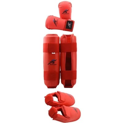 Taekwondo Karate Boksen Been Hand Voet Beschermer Set Sparring Uitrusting Scheenbeschermer Banden Handschoenen Sport MMA Kinderen Volwassenen Uitrusting XL