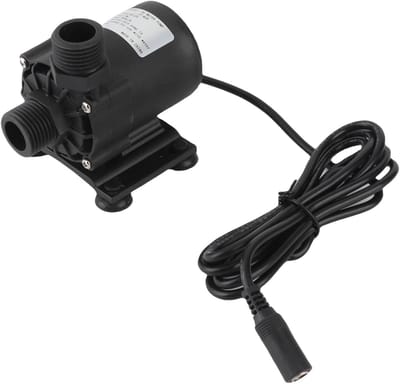 Booster waterpomp - Drukverhoger - Waterdruk verhogen - Geluidsarme werking - 12V - Zwart