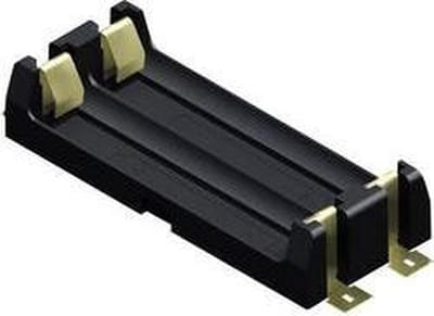Keystone Electronics 1022 Batterijhouder Aantal cellen: 2 AAA (potlood) Oppervlakte montage SMD (l x b x h) 46 x 22 x 11 mm