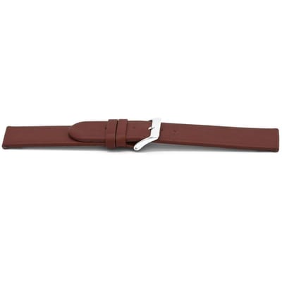 Horlogeband E706 Classic Rood Ongestikt 16x16 mm