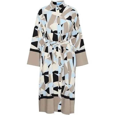 b.young - BYFAVIA SHIRT DRESS - Dames - Midi jurken