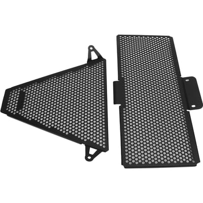 2 STUKS Motorfiets Radiator Grille Beschermer Beschermkap Aluminiumlegering Water Tank Net Vervanging Voor DUCATI gray