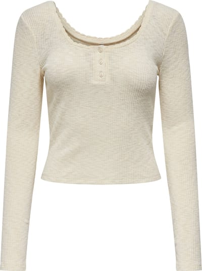 Slim fit shirt met lange mouwen met katoen Model 'JULIANE LIFE'