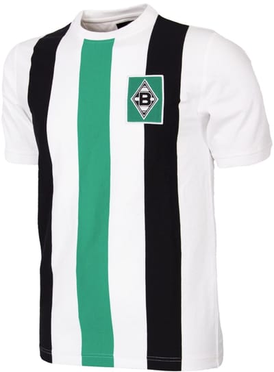 COPA - Borussia Monchengladbach 1972/73 - Retro Voetbalshirt - Heren - Wit - XS