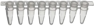 PCR-buisjes met platte doppen - Reageerbuisjes Labbuisjes - Laboratorium analyse - Ultradun wandontwerp - 0.2 ml - Helder