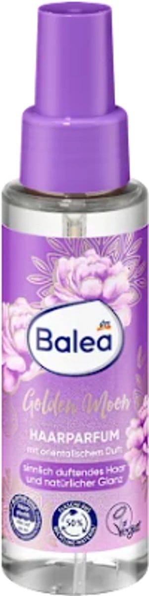 Balea Haarparfum Golden Moon | 1x 100 ml - Betoverende Oosterse Geur | Natuurlijke Glans
