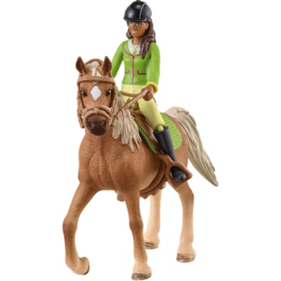 Schleich Horse Club 42542 Sarah & Mystery Dieren Voertuigen