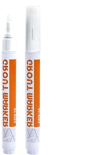 Voegenpen Tegel - Voegsealer Opfrisser - Tegels Repareren - Waterdichte Afdichting - 14 cm Lengte - Wit