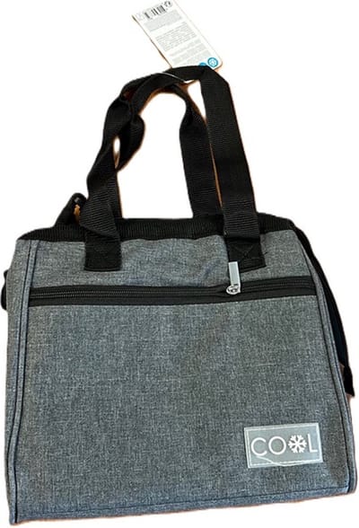 Koeltas 8 Liter - Grijs - 26 x 14 x 23 cm