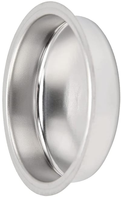 51mm RVS Backflush Insert voor Koffiemachine - Metaal Blind Filter, Eenvoudige Installatie, Compact en Lichtgewicht Accessoire voor Koffieliefhebbers