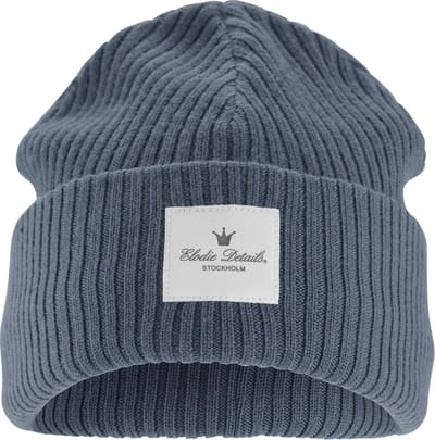 Elodie Wool Cap - Muts - Muts kind - Wollen muts - 0-6mnd - Tender Blue