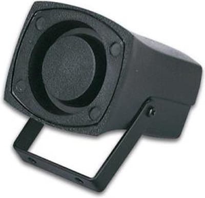 Micro Sirene 6-12V - 120dB - Zwart - voor Veiligheidssystemen