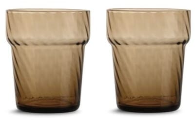 Byon - Waterglazen Opacity 9,5cm (set van 2) - Waterglazen