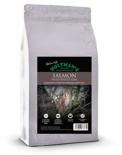 Connoisseur cat adult zalm met witvis 1,5 kilo
