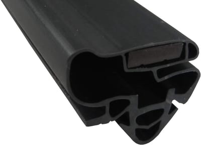 Magneetafdichting Profiel - Koelkastafdichting Deurrubber - Koelkast Reparatie - Zelfmontage Profiel - 2000 mm - Zwart