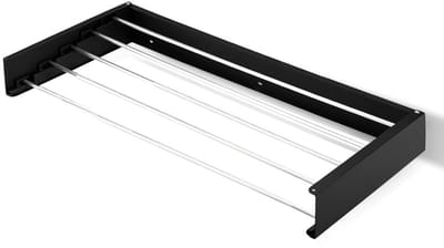 CRLYN® Wanddroogrek - Droogrek Inklapbaar - Wasrek - Droogtoren - Droogrekken - Droogmolen