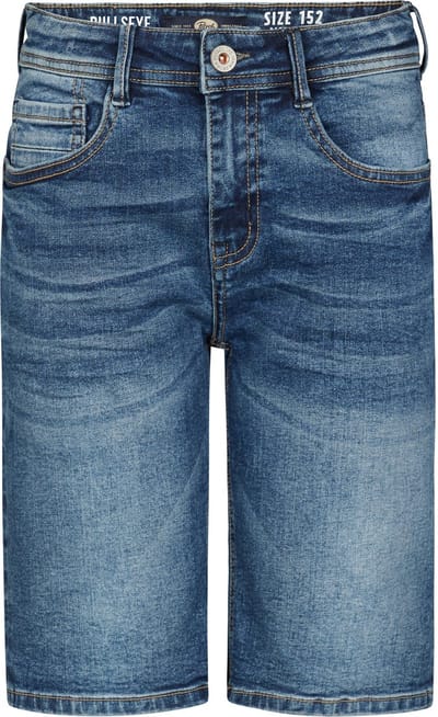 Petrol Industries - Jongens Bullseye Regular Fit Denim Short SanFelipe - Blauw - Maat 104