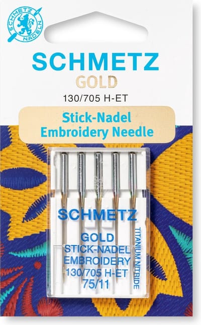 Naaimachinenaalden borduurnaald Gold 90 - Machinenaalden - Schmetz