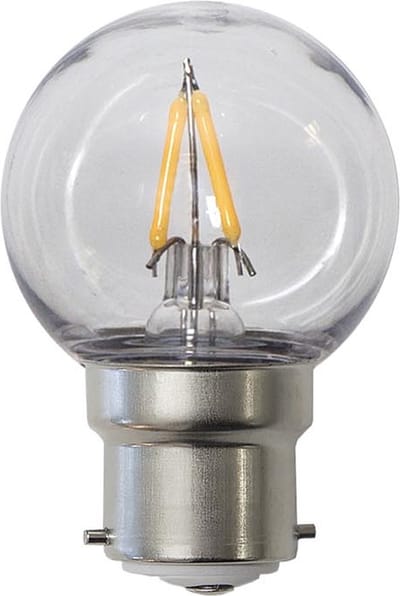 Star Trading 359-22-2 LED-lamp Warm wit 2700 K 1,4 W B22 F