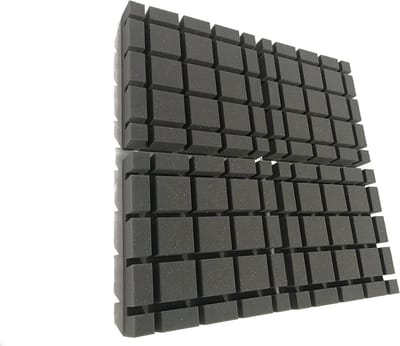 Akoestische Studio Schuimplaten Kubus Vorm 12 Stuks (1.1 m²)