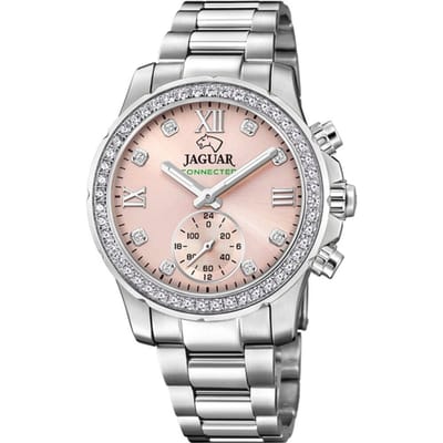 Jaguar - J980/2 - Polshorloge - Hybride - Dames - Connected