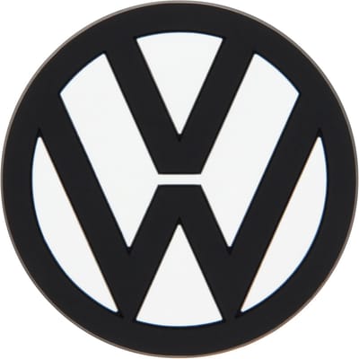 BRISA VW Collectie - Volkswagen Rubber Magneet - Frontmagneten voor koelkasten, magneetborden, whiteboards, prikborden (set van 2 VW-logo's en Wolfsburg-wapens)