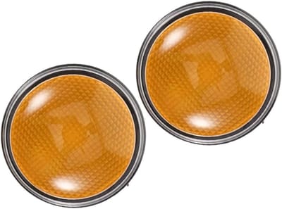 Lichtgevende Knoppen - Geluidsknoppen Antwoord - Feest Spel - Met Geluid - 2 Stuks - Geel