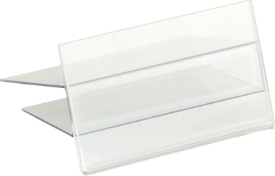 Opus 2 Naamkaarthouder Transparant - 55 x 203 mm